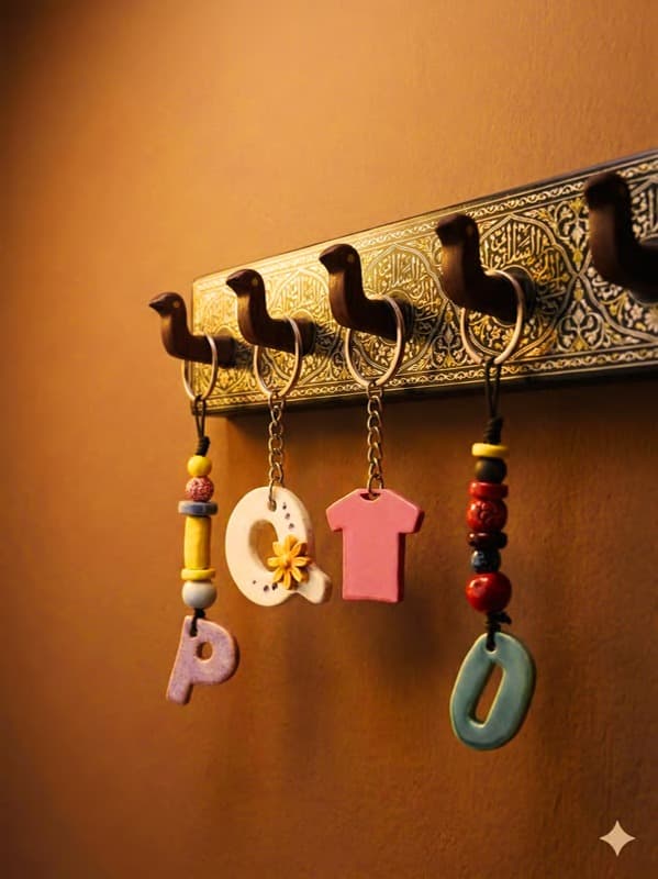Ceramic Keychain