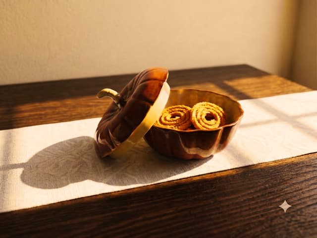 Ceramic Pumpkin Bowl