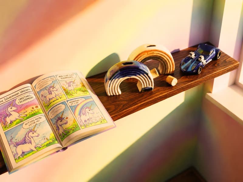 Ceramic Rainbow Piggy Bank